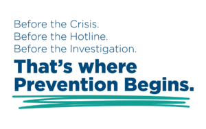 preventionbegins stacked teal
